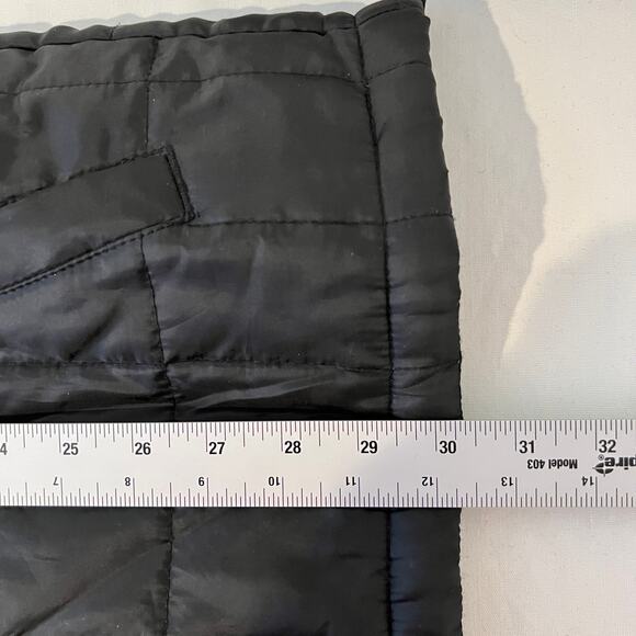 Hippy Tree Jacket Mens Large Black Full Zip Quilted Hunter Series Stow Away Hood - Picture 13 of 13